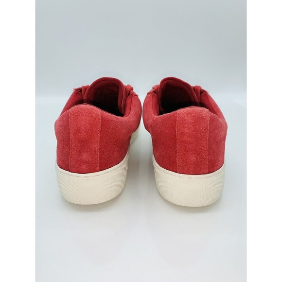 Laurie Felt Women's Lace Up Tennis Shoes Red Suede US 9M - Picture 5 of 11
